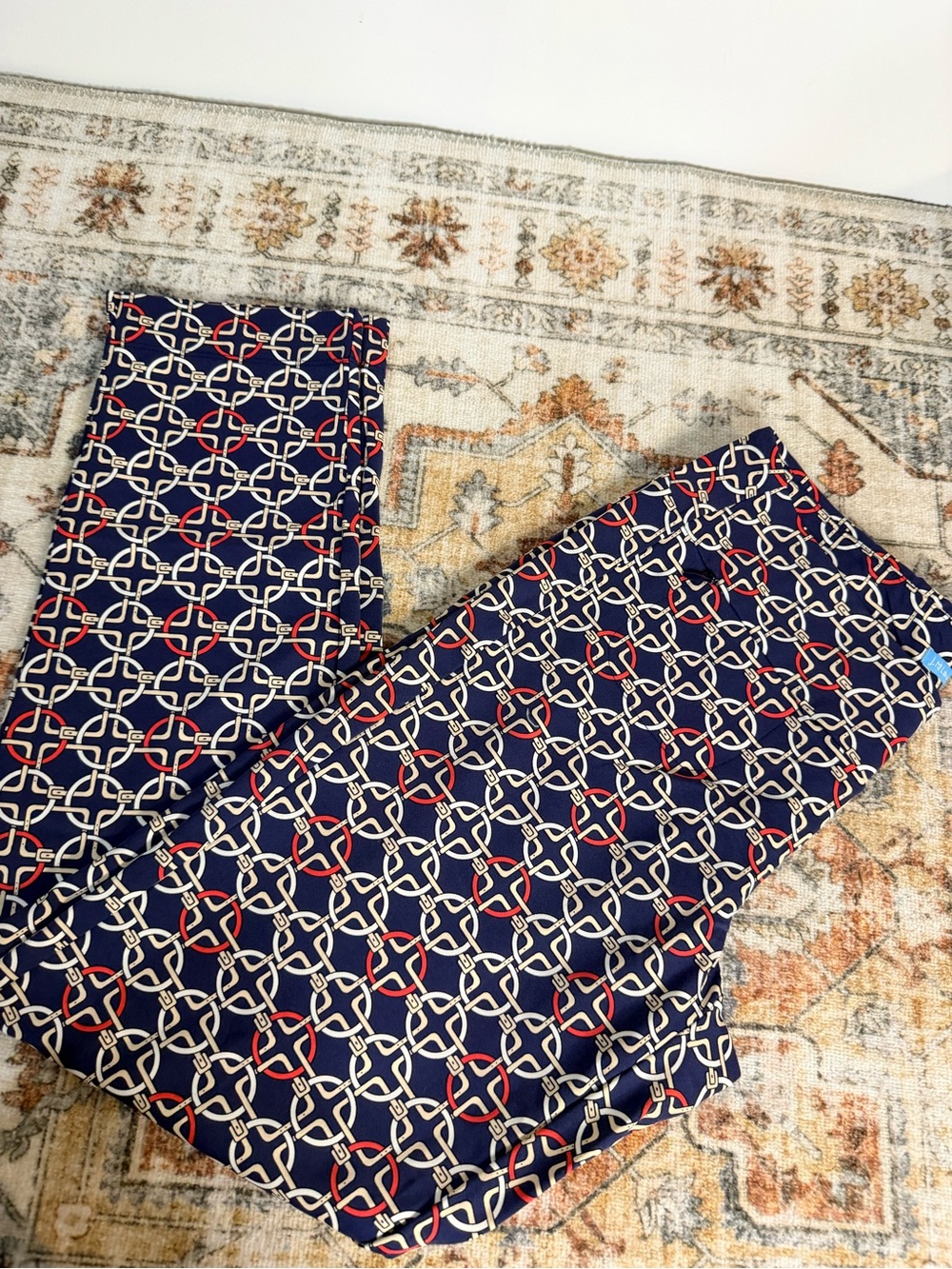 J. McLaughlin Catalina Cloth Graphic Print Pants